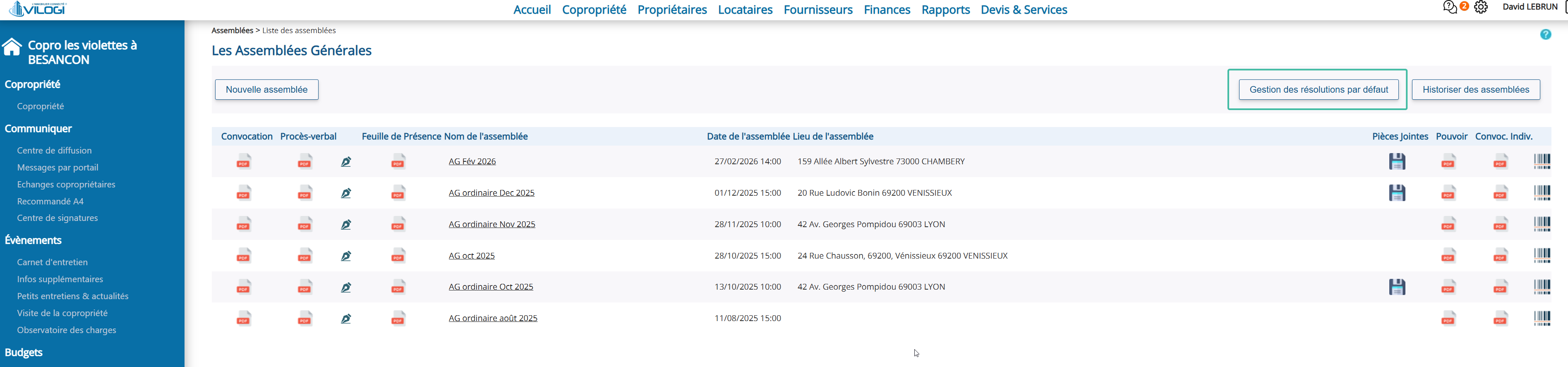 Bibliothèque de résolution ou comment créer un modèle réutilisable à l infini sur tout votre portefeuille Tutoriel logiciel immobilier pour syndics et administrateurs de biens